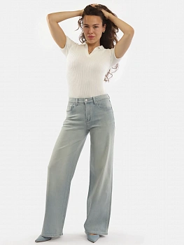 картинка Женские джинсы A PASSION PLAY Bootcut, синие  SQ77906 в мультибрендовом интернет-магазине 5КармаNов